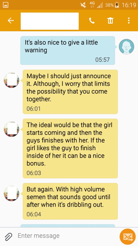 Red Semen Achieved 9